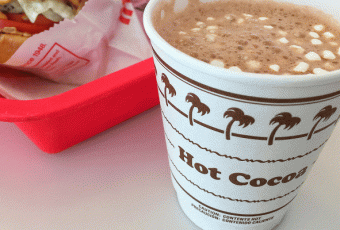 Hot Cocoa At In-N-Out