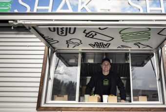 Shake Shack Food Truck Window