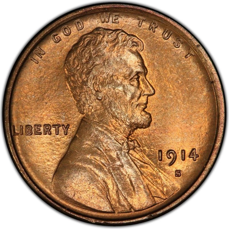 1914 S Lincoln Penny