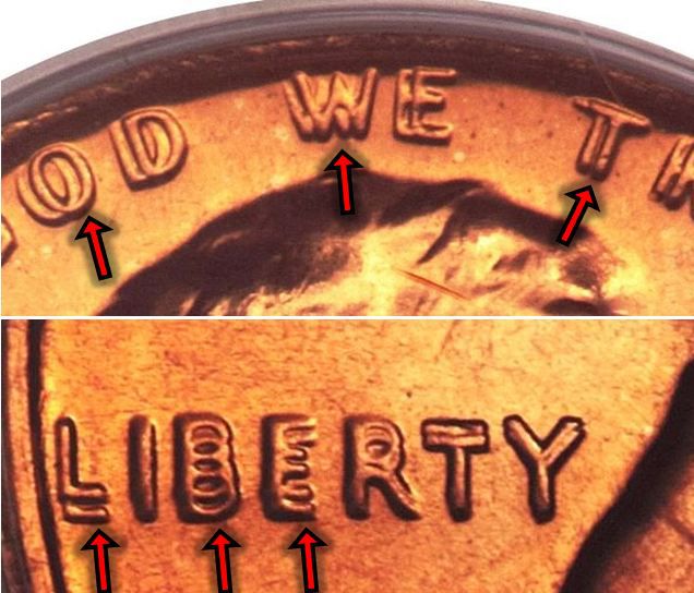 1972 Doubled Die Obverse Lincoln Penny