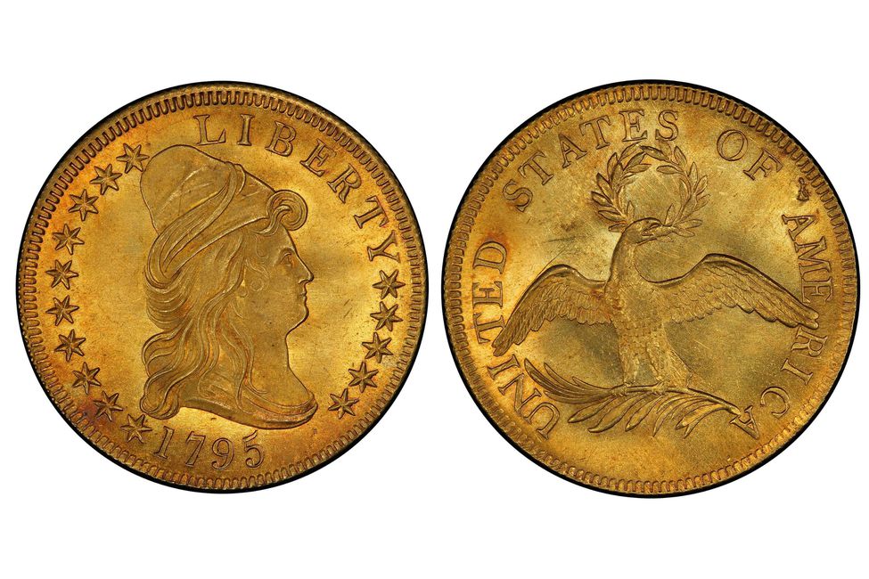 1795 Draped Bust Gold Eagle $10 Coin