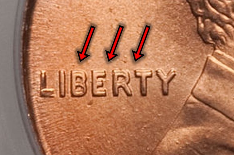 1995 Lincoln Penny Doubled Die Obverse