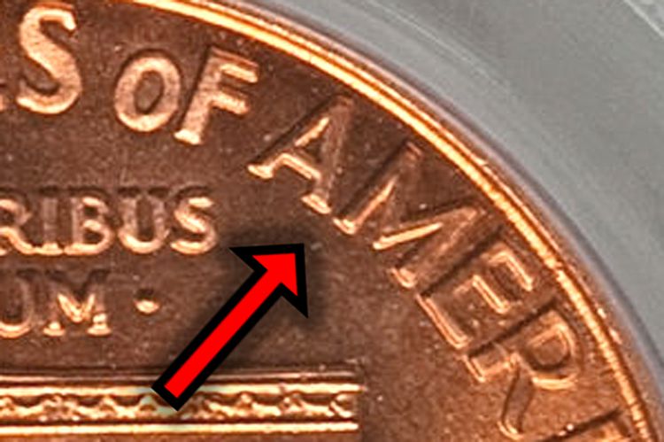 1999 Reverse Lincoln Penny With Wide ‘AM’