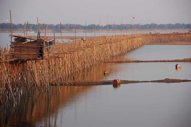 Ko Paen Bamboo Bridge - Cambodia