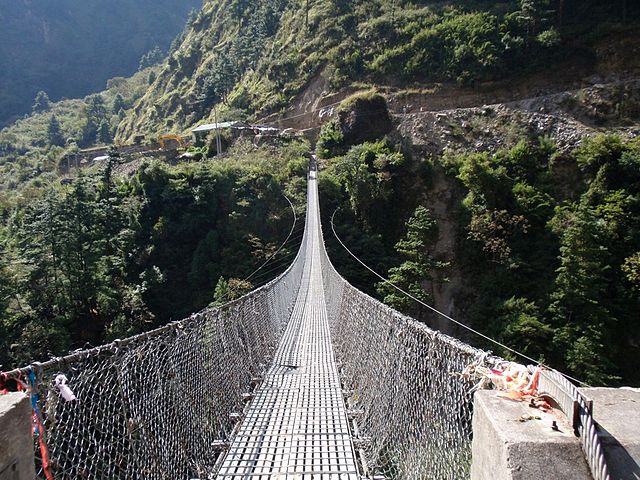 Hanging Bridge - Ghasa, Nepal