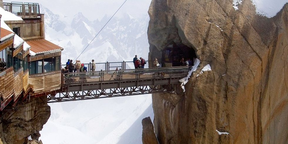 Aiguille du Midi Bridge - French Alps