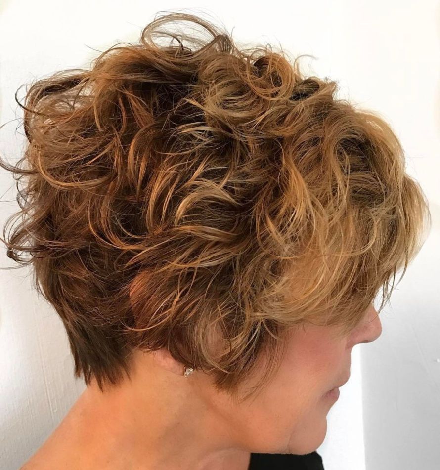 Short Curly Hairstyle