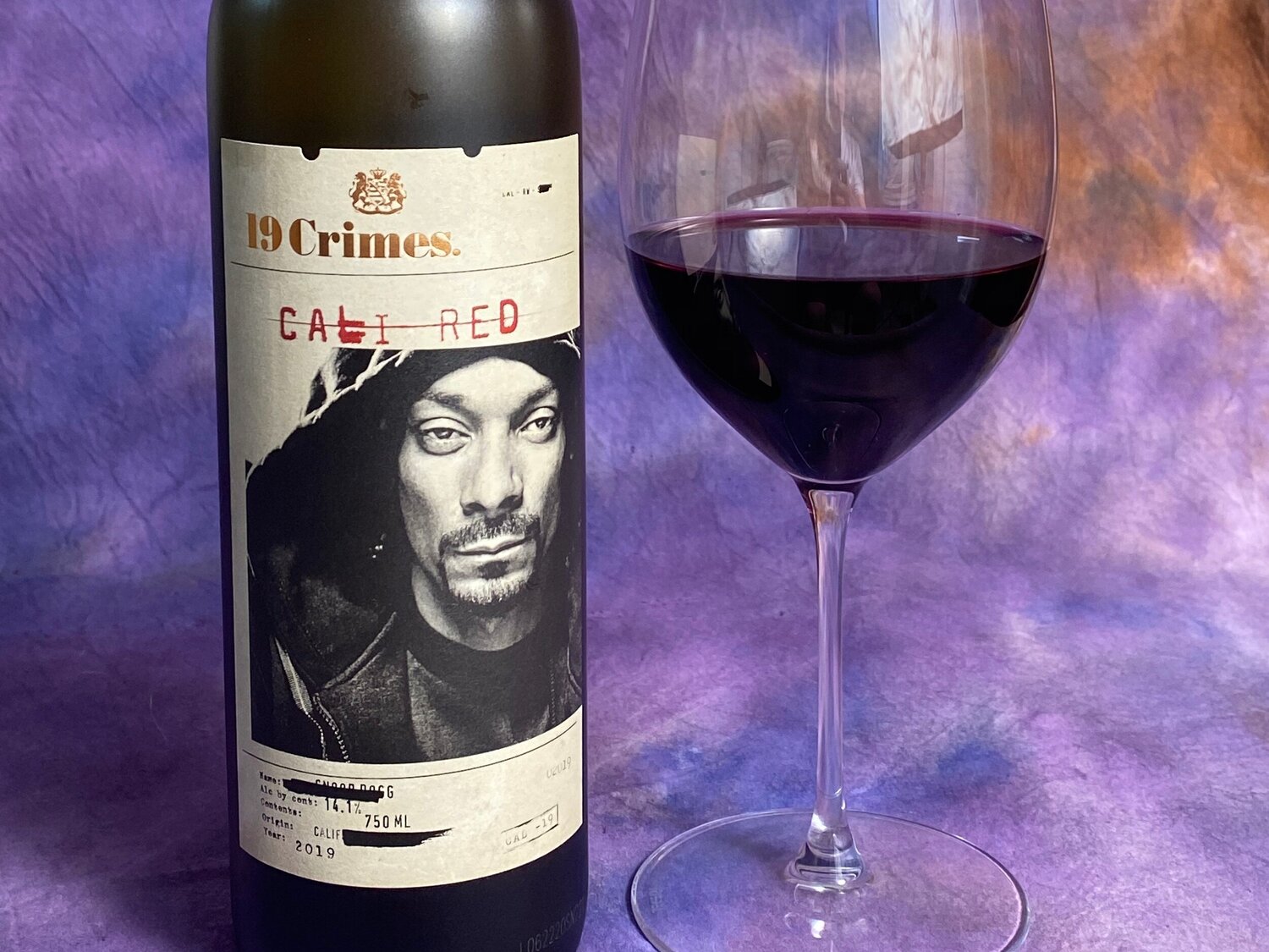 Snoop Dogg's 19 Crimes Red Blend