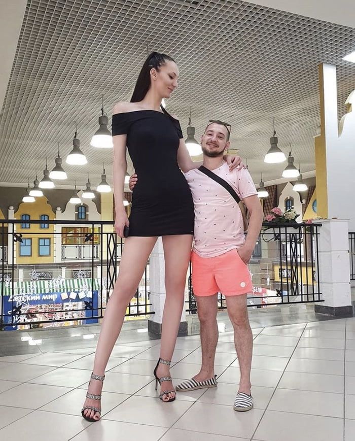 Tall Even For A Basketball Player