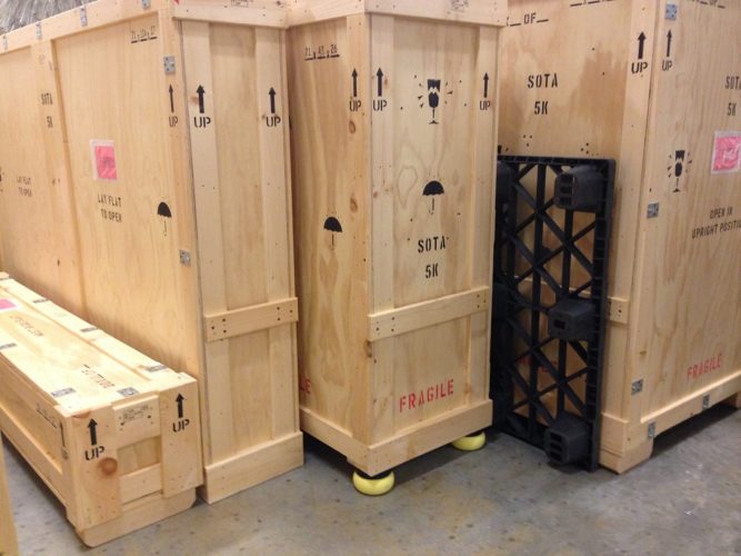 Shipping Crates, Pallets, and Packages