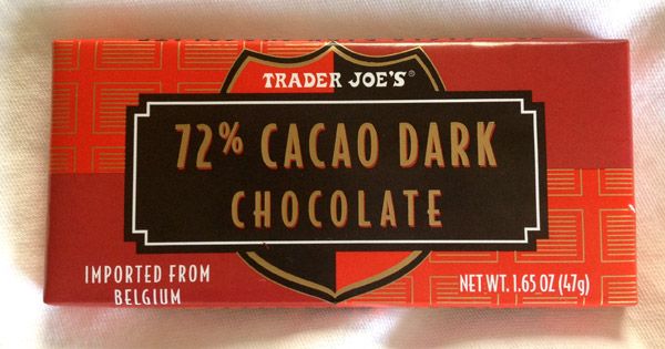 Trader Joe's Dark Chocolate 72% Cacao