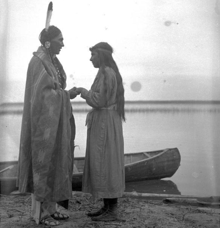 A Couple By The Waterhen River