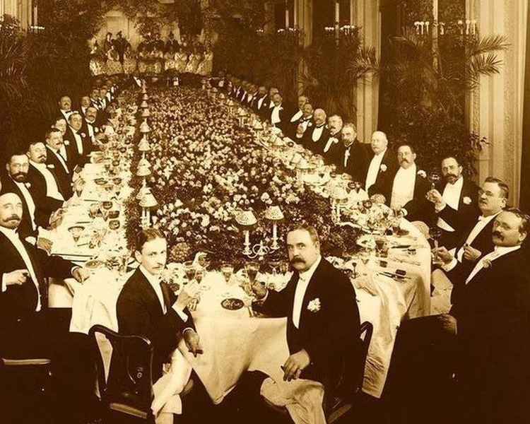 Hotel Astor Dinner Party, 1904