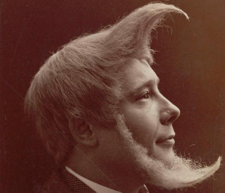 A Trendy Hairstyle, 1895