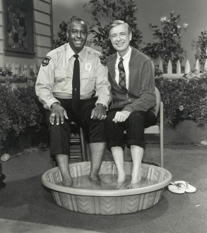 Mr. Rogers And Officer Clemmons