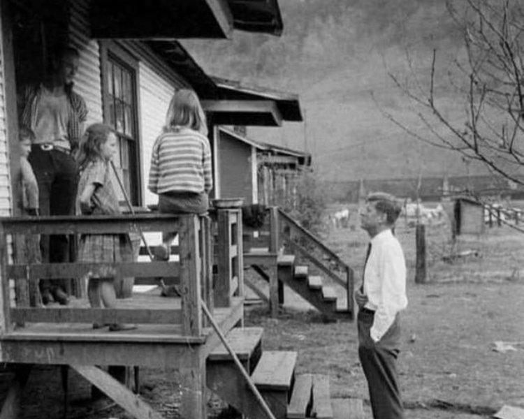 JFK Going Door To Door In West Virginia, 1960